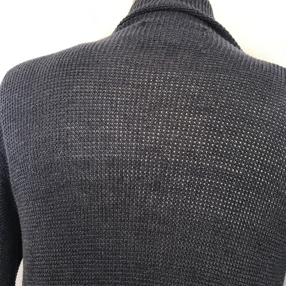 Line the label S linen/rayon navy cardigan EUC - Picture 8 of 8